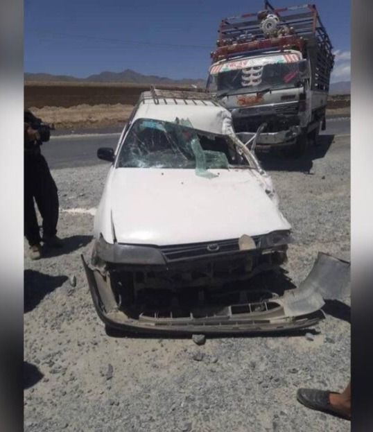 در یک رویداد ترافیکی در قندوز هشت نفر جان باختند