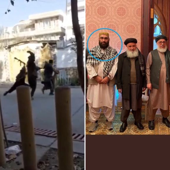 منابع نزدیک به طالبان: مردی که با قنداق تفنگ لت و کوب شد "فرزند یک عضو دفتر قطر" بود