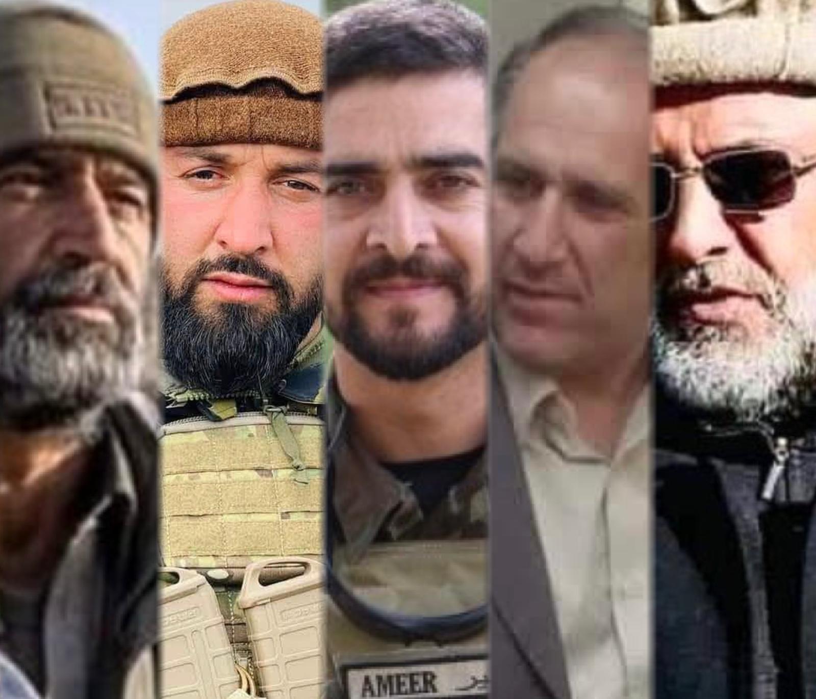 فرماندهان برجسته‌ای که در پنج سال نبرد با طالبان جان باختند