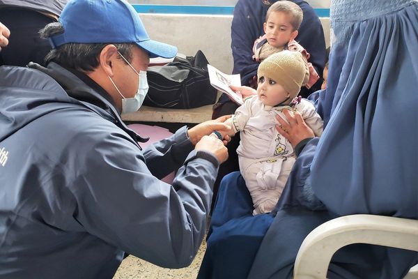 در دومین مرحله کارزار سرخکان در افغانستان بیش از ۸ میلیون کودک واکسینه شدند