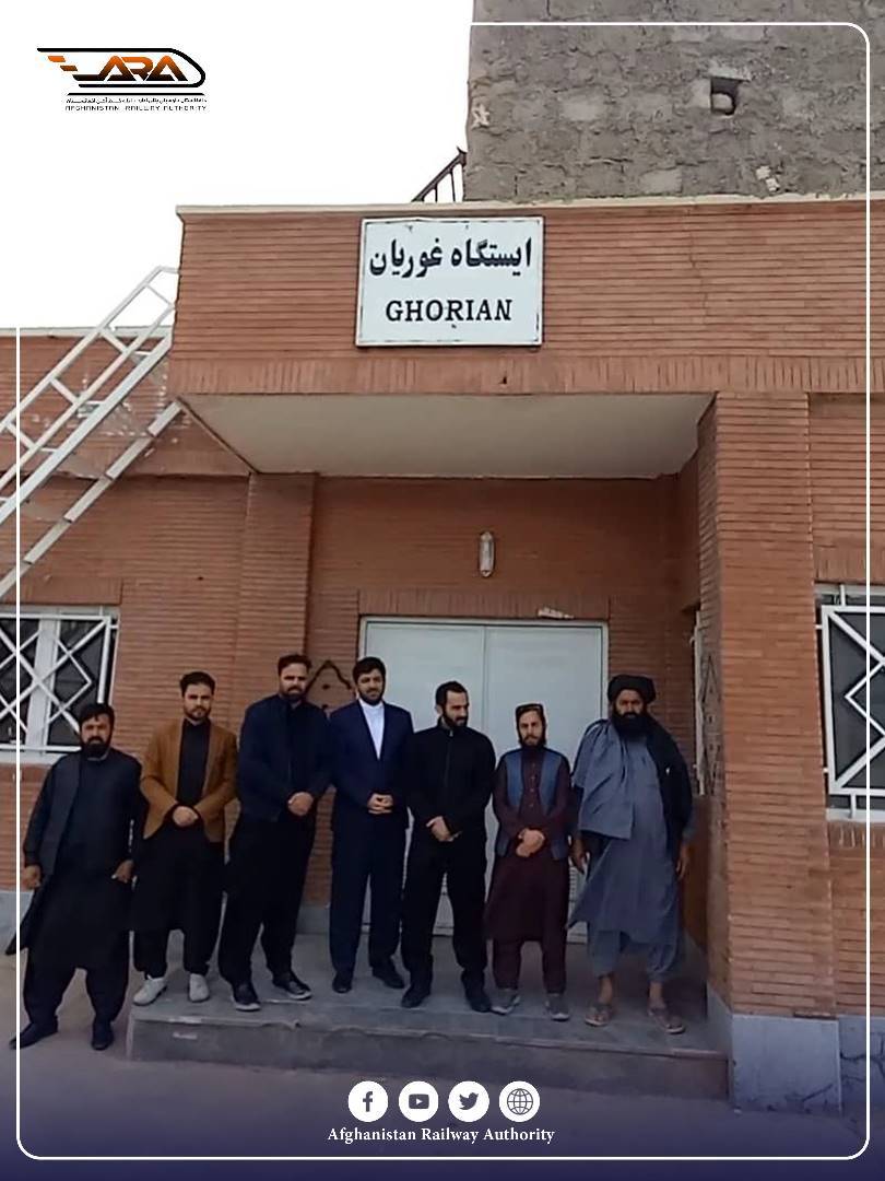 طالبان: انتقال کالا از خط آهن خواف-هرات به زودی آغاز می‌شود