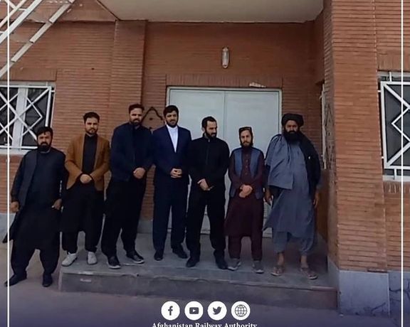 طالبان: انتقال کالا از خط آهن خواف-هرات به زودی آغاز میشود
