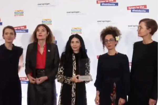 Afghan Women Awarded With Germany’s Axel Springer Courage Award