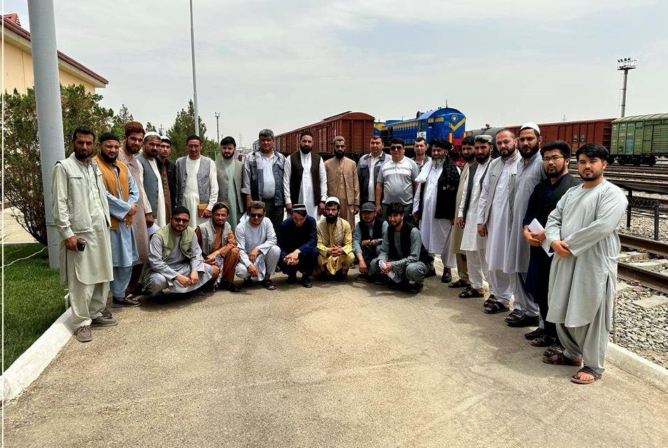 اوزبیکستان ۲۰ کارمند اداره خط آهن طالبان را آموزش می‌دهد