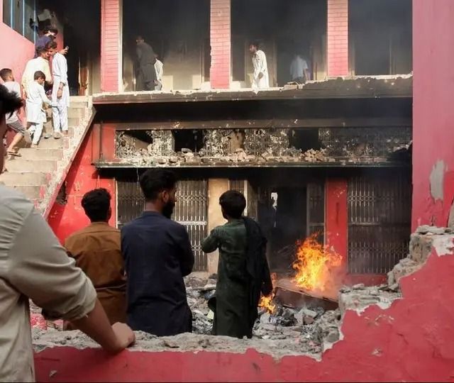 د پاکستان پولیسو په پنجاب کې له سلو ډېر کسان پر عیسویانو د برید له امله ونیول