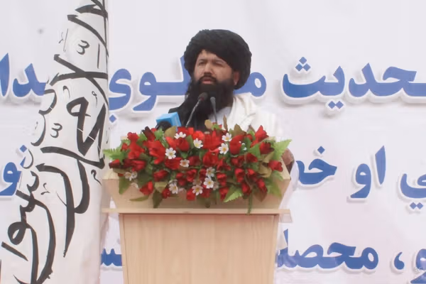 ندا محمد ندیم د یوې مدرسې فارغانو ته؛ د افغانستان ادارو د «چلولو» لپاره ستاسو رول مهم دی