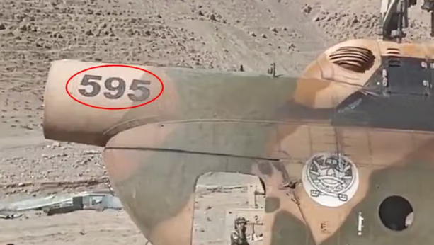 المروحية 595 تتحطم أثناء نقل وزير في حكومة طالبان