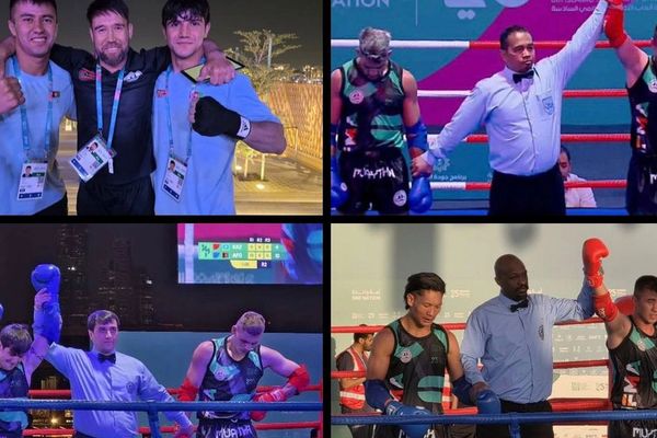 افغان لوبغاړو د مویتای سیالیو کې د سپینو او برونزو مډالونو ګټونکي شول