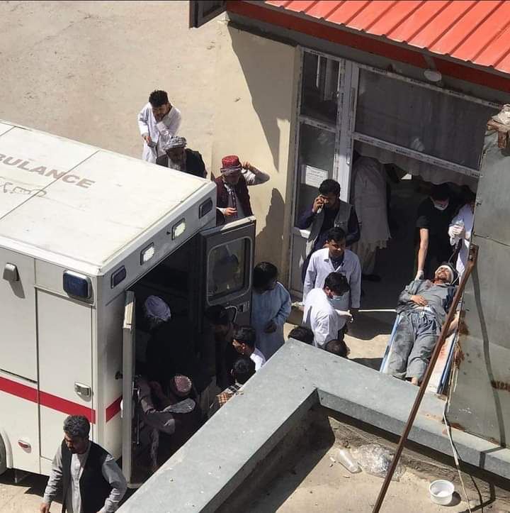 حامد کرزی حمله بر مسجد شیعیان در مزار شریف را «جنایت ضد بشری» خواند