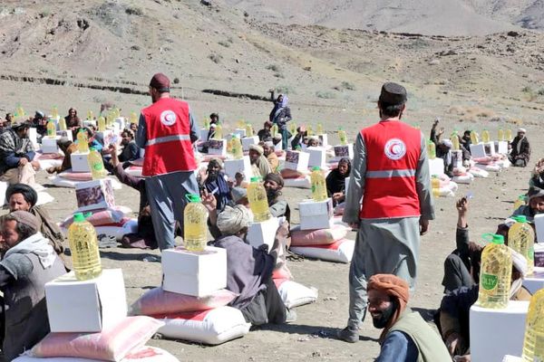 طالبان وایي په پکتیکا کې یې پر ۴۰۰اړمنو کورنیو لومړني خوراکي توکي ویشلي