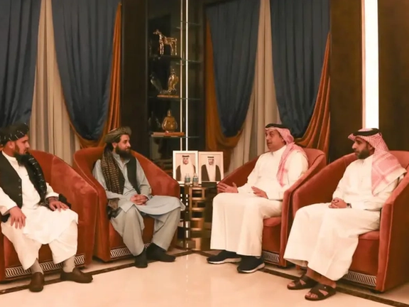 Taliban’s Defence Minister Meets Qatari Defence Minister