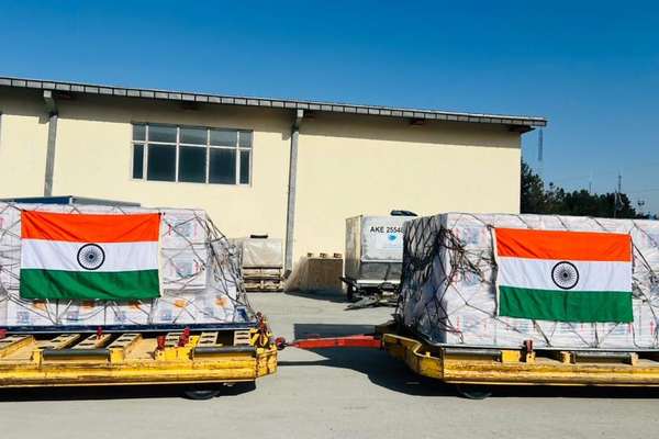 India Delivers 13 Tones Of TB Vaccines & Medical Aid To Afghanistan