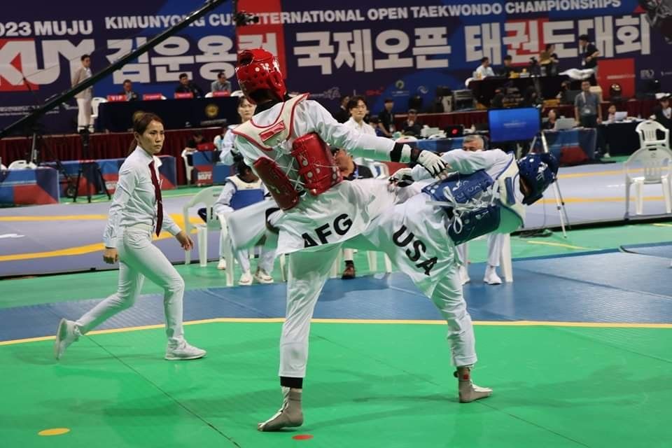 تکواندوی جام کیم اون‌یونگ؛ ورزشکاران افغانستان به چهار پیروزی ارزشمند دست یافتند