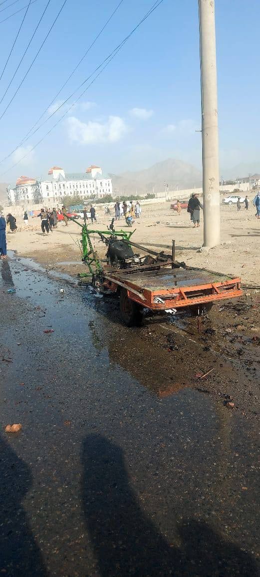 طالبان: در انفجار دارالامان کابل دو نفر جان خود را از دست دادند