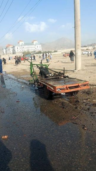 طالبان: در انفجار دارالامان کابل دو نفر جان خود را از دست دادند