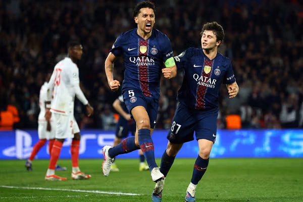 پاریسن ژرمن با تساوی مقابل موناکو، به مرحله بعد لیگ قهرمانان صعود کرد