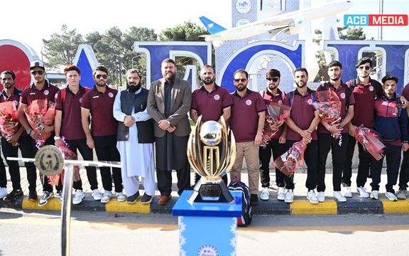 د ځوانانو د اسیا جام له اتلولۍ وروسته د افغان ابدالیانو لوبډله کابل ته ستنه شوه