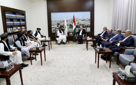 سران طالبان و حماس در قطر دیدار کردند