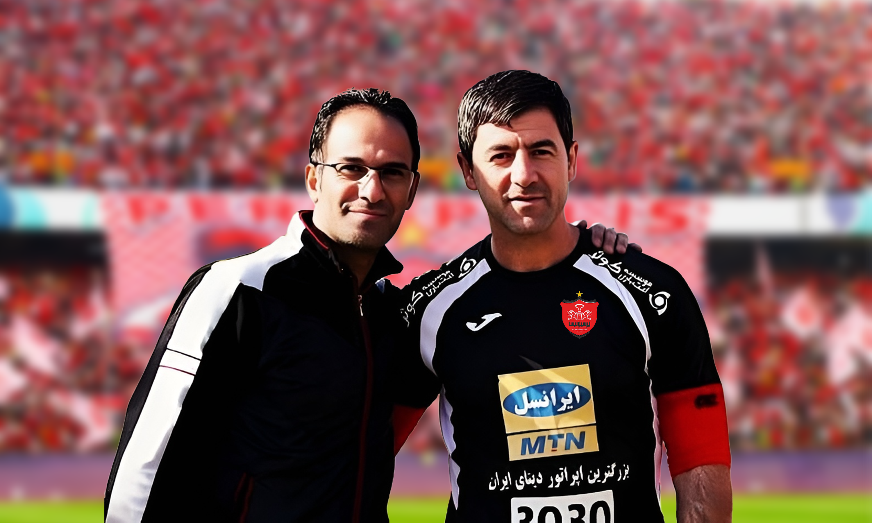 بازیکن پرسپولیس و آقای گل پیشین ایران در فوتبال افغانستان