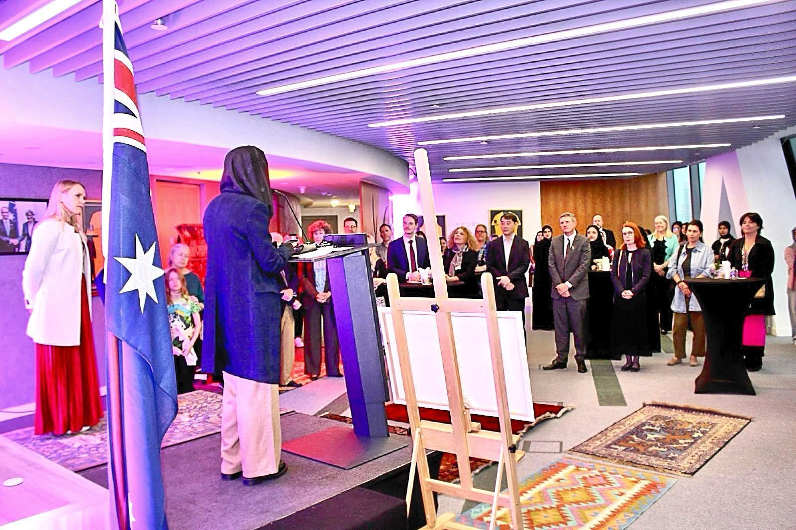 هشت مارچ؛ ضیافت افطاری سفارت استرالیا در دوحه در حمایت از زنان افغانستان