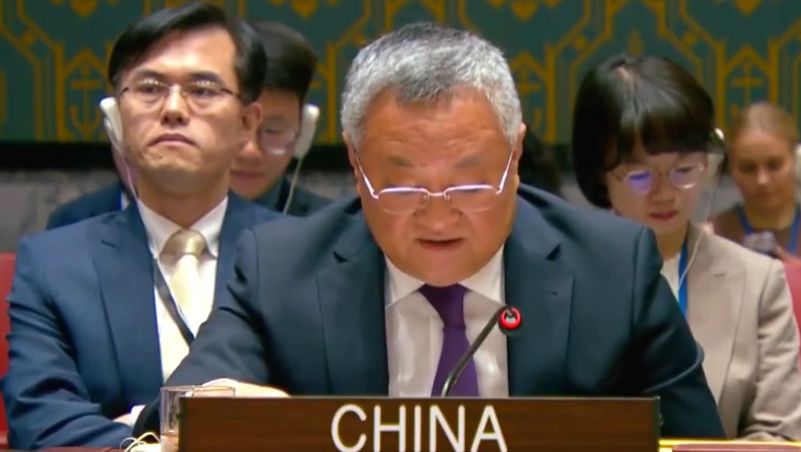 د امنيت شورا په غونډه کې د چین استازی: داعش او نورې وسله والې ډلې په افغانستان کې فعالې دي