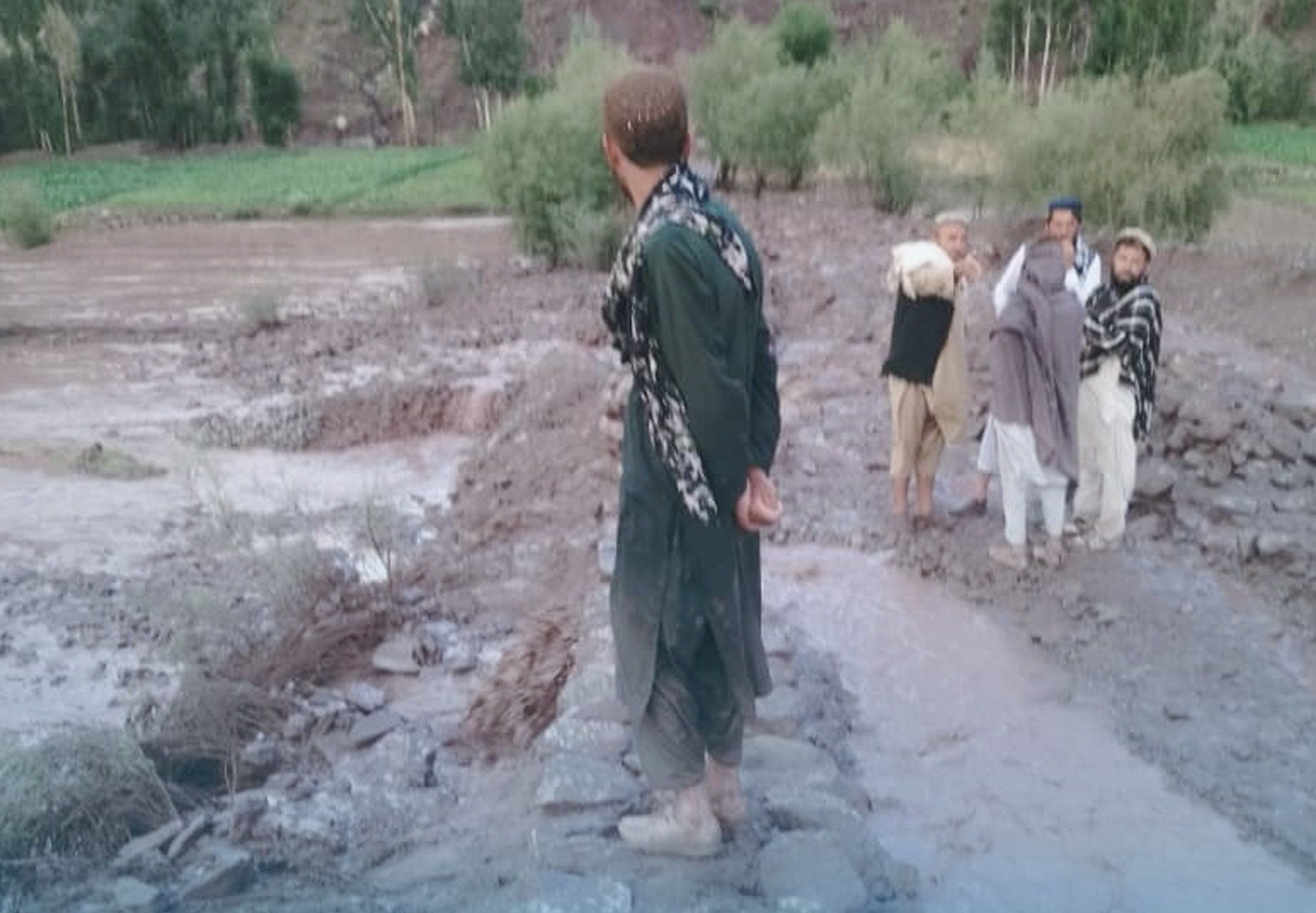 طالبان وایي په لوګر کې د سېلابونو له امله څلور کسان ټپیان شوي