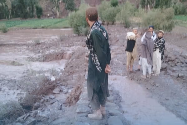 طالبان وایي په لوګر کې د سېلابونو له امله څلور کسان ټپیان شوي