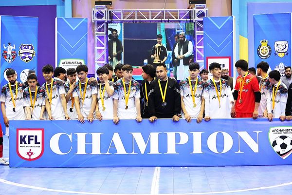 پایان لیگ فوتسال کابل؛ قهرمانی تیم دلاورزاده و معرفی بهترینهای فصل مسابقات