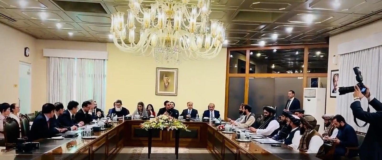 نشست سه‌جانبه وزرای خارجه چین، پاکستان و طالبان در اسلام‌آباد برگزار شد