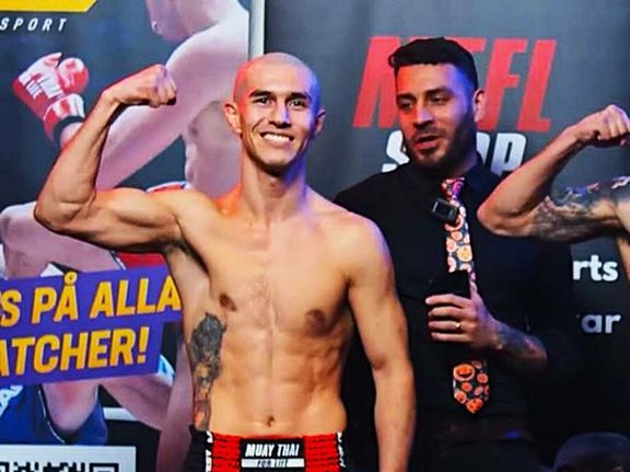 روحالله موسوی، قهرمان مویتای افغانستان در سویدن به میدان میرود