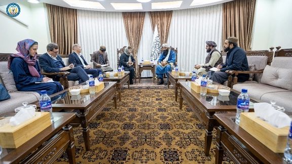 سراجالدین حقانی: صلح بینالمللی مانند صلح افغانستان به طالبان اهمیت ویژه دارد