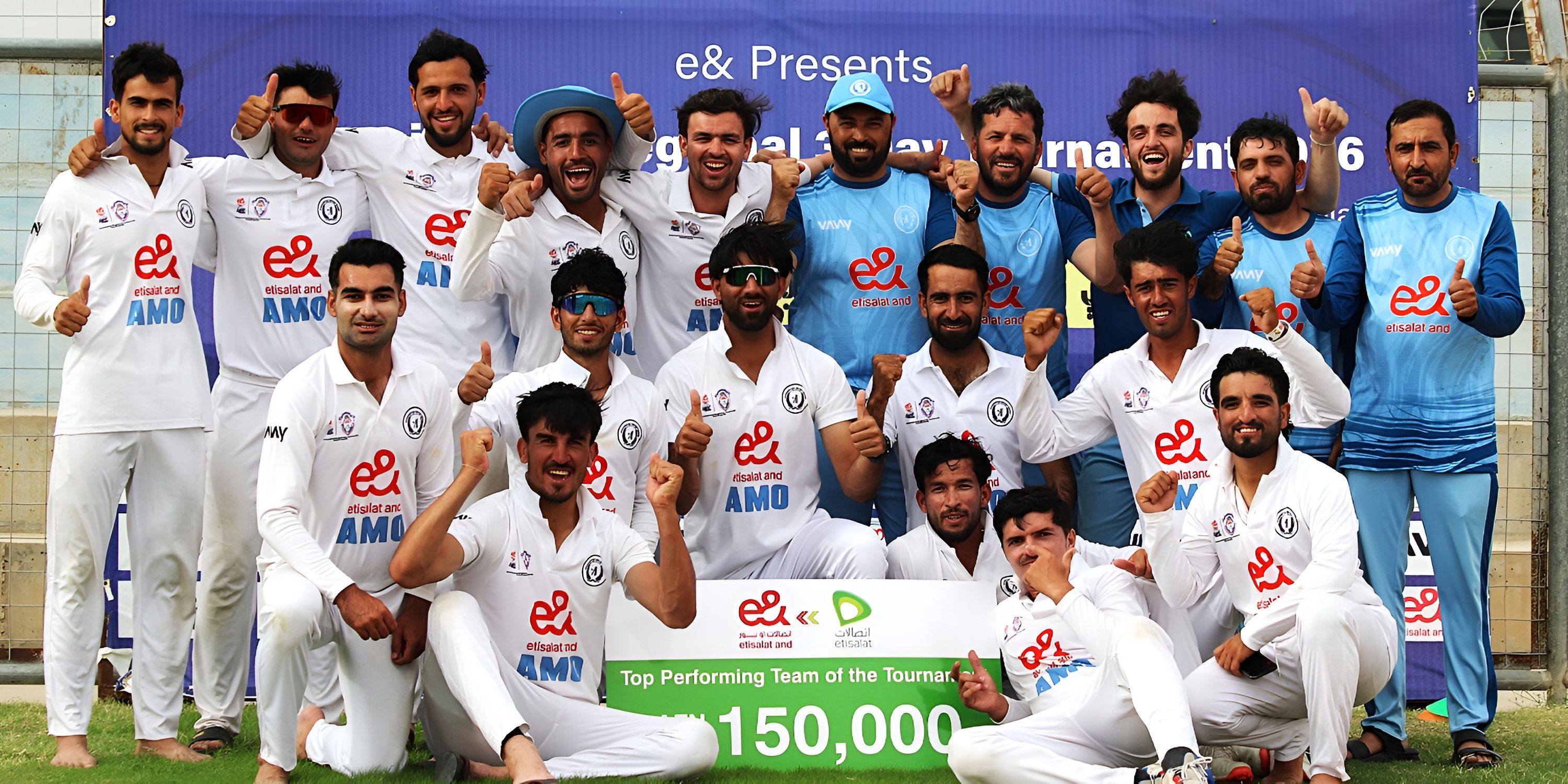 نماینده زون آمو قهرمان رقابت‌های کریکت جام میرویس نیکه شد