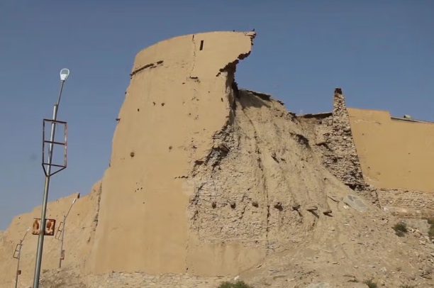الأمطار الغزيرة الأخيرة تُلحق أضراراً بالمعالم التاريخية في غزني