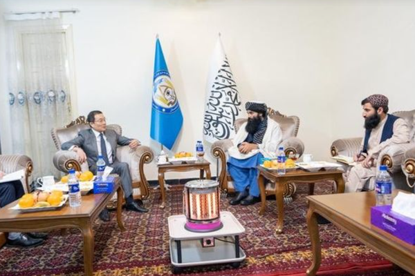 Sanctions Are in Nobody’s Interests; Resolve Challenges Through Dialogue, Says Haqqani