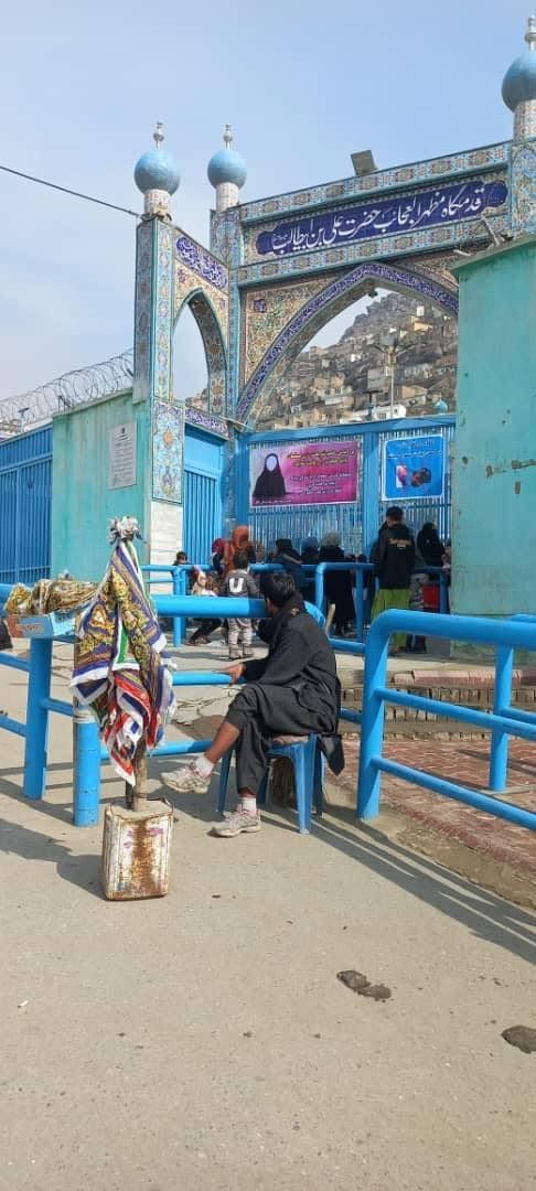 طالبان دروازه زیارت سخی کابل را «در روز عاشقان بستند»