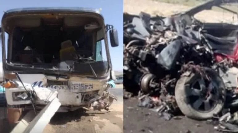 در یک رویداد ترافیکی در شاهراه کابل- قندهار هفت نفر جان باختند