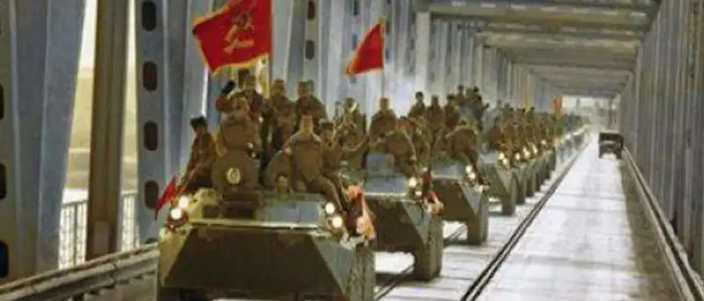 د روسي ځواکونو د وروستی قطار 