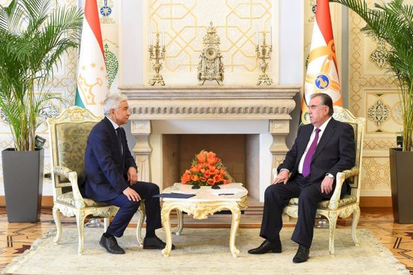 CSTO Chief, Tajik President Discuss Strengthening Afghan Border Security