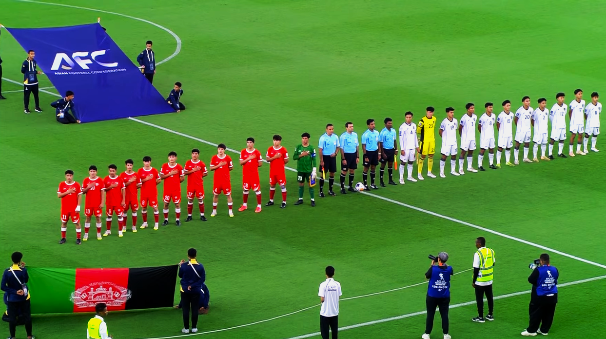 تیم فوتبال ١٧ سال افغانستان در سومین دیدارش در جام آسیایی ٢٠٢٥ مغلوب اندونیزیا شد