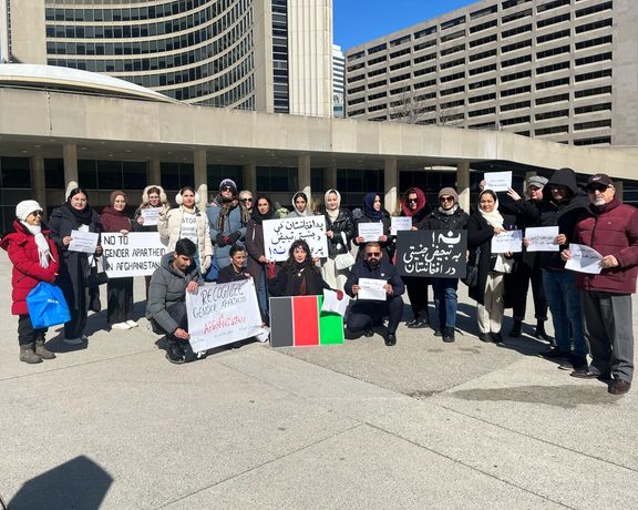 روز جهانی زن؛ فعالان افغان در کانادا و آلمان خواهان محاکمه رهبران طالبان شدند