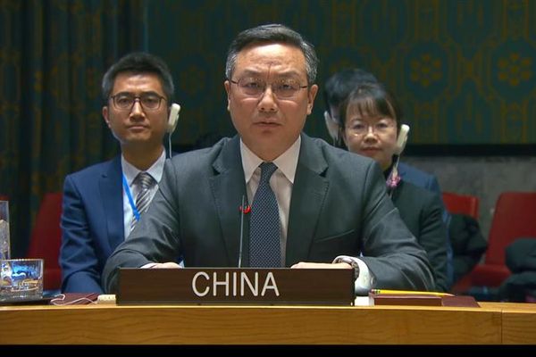 چین د امنیت شورا ناسته کې په افغانستان کې د ترهګرو د فعالیتونو په اړه اندېښنه څرګنده کړه