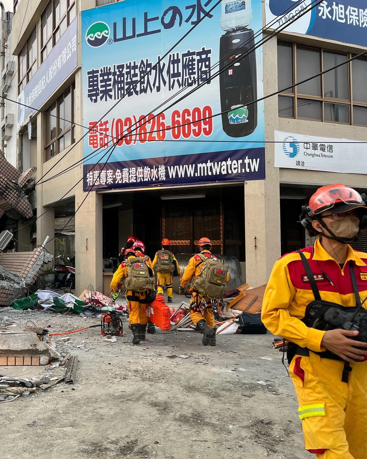 زمین‌لرزه‌ای به بزرگی هفت تایوان را لرزاند