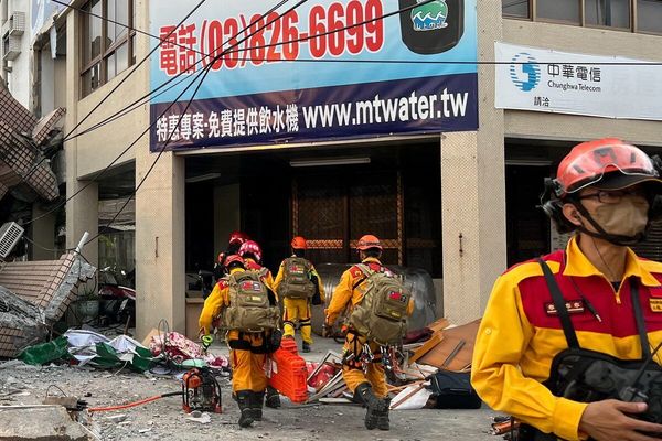 زمینلرزهای به بزرگی هفت تایوان را لرزاند