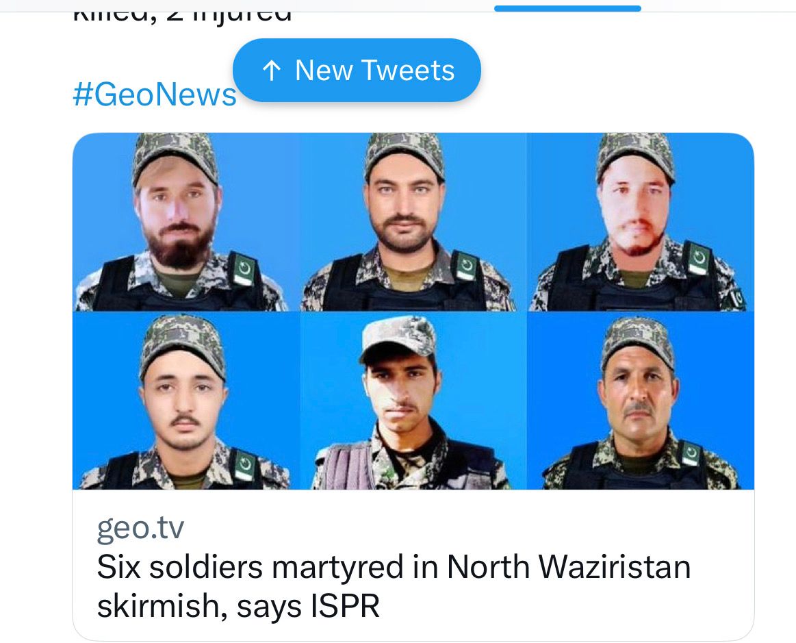 ارتش پاکستان: شش سرباز در درگیری با 'تروریست‌ها' کشته شدند