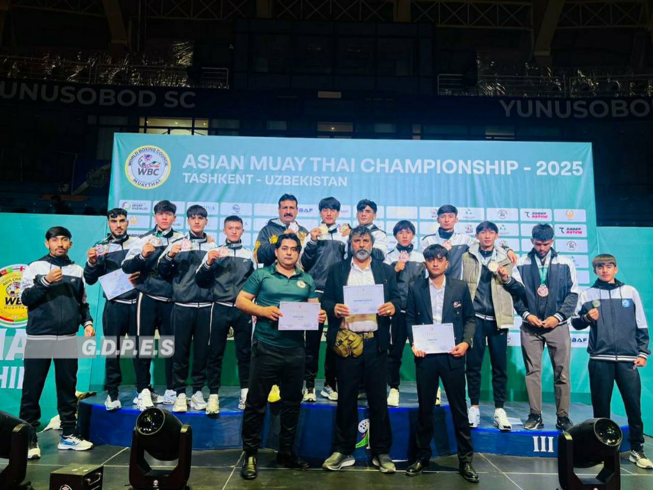 افغان موی‌تای لوبغاړو د ازبکستان په نړۍوالو سیالیو کې لس مډالونه وګټل