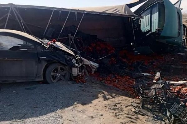 طالبانو په غزني ولایت کې د یوې ټرافیکي پېښې له امله د شپږو کسانو د مرګژوبلې خبر ورکړ