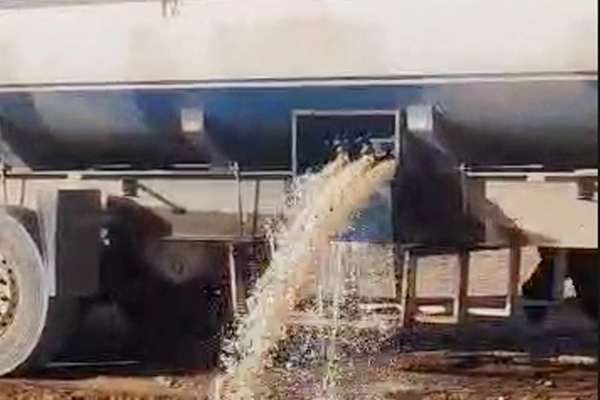 طالبانو اسلامکلا کې نږدې ۱۰۰ټنه ناقانونه او بېکیفیته تېل لهمنځه وړي