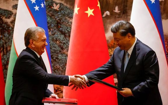 چین له ازبکستان سره په نږدې اړیکو د روسیې د اوبو پر ځای په وچه تر اروپا ځان رسول غواړي