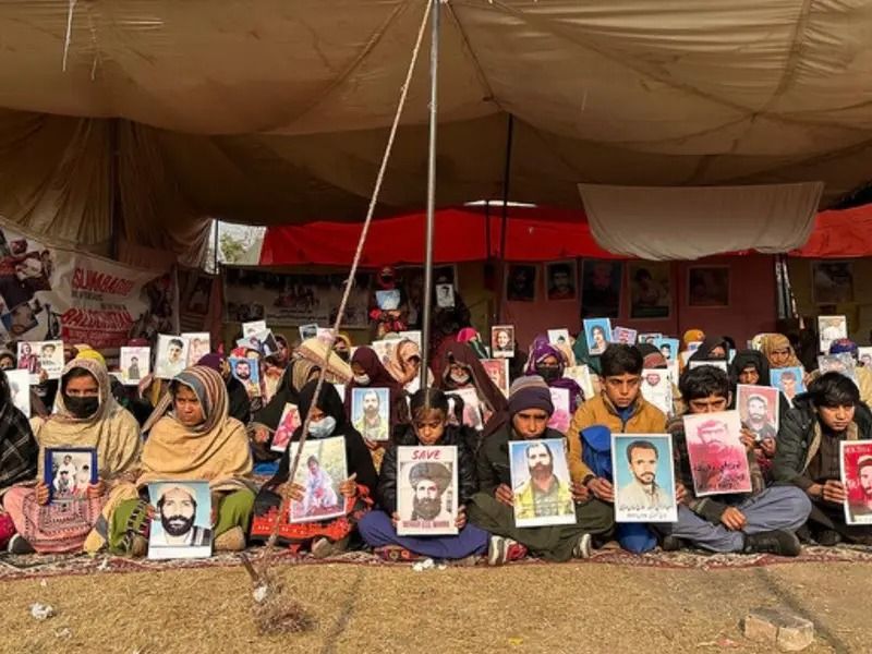 اسلام اباد کې بلوڅ پرلتوال د خپلو ورکو کسانو موندل غواړي