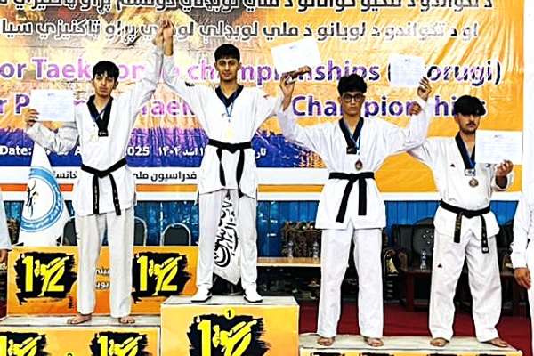 قهرمانان سه وزن دیگر در رقابتهای تکواندوی نوجوانان افغانستان معرفی شدند